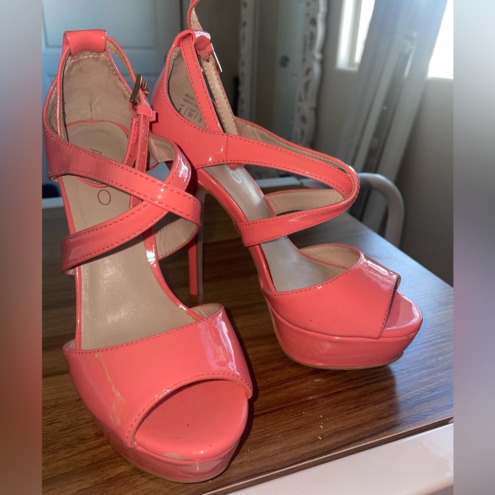 Pink Aldo Heels